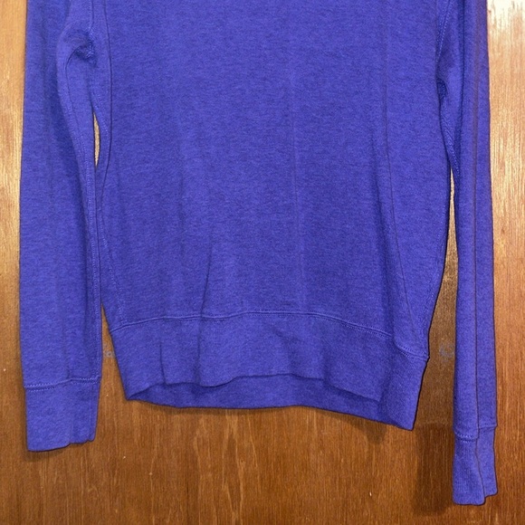 •POLO BY RALPH LAUREN•MEN PURPLE/ORANGE LOGO HORSE SHAWL NECK KNIT SWEATER SMALL - Picture 8 of 9